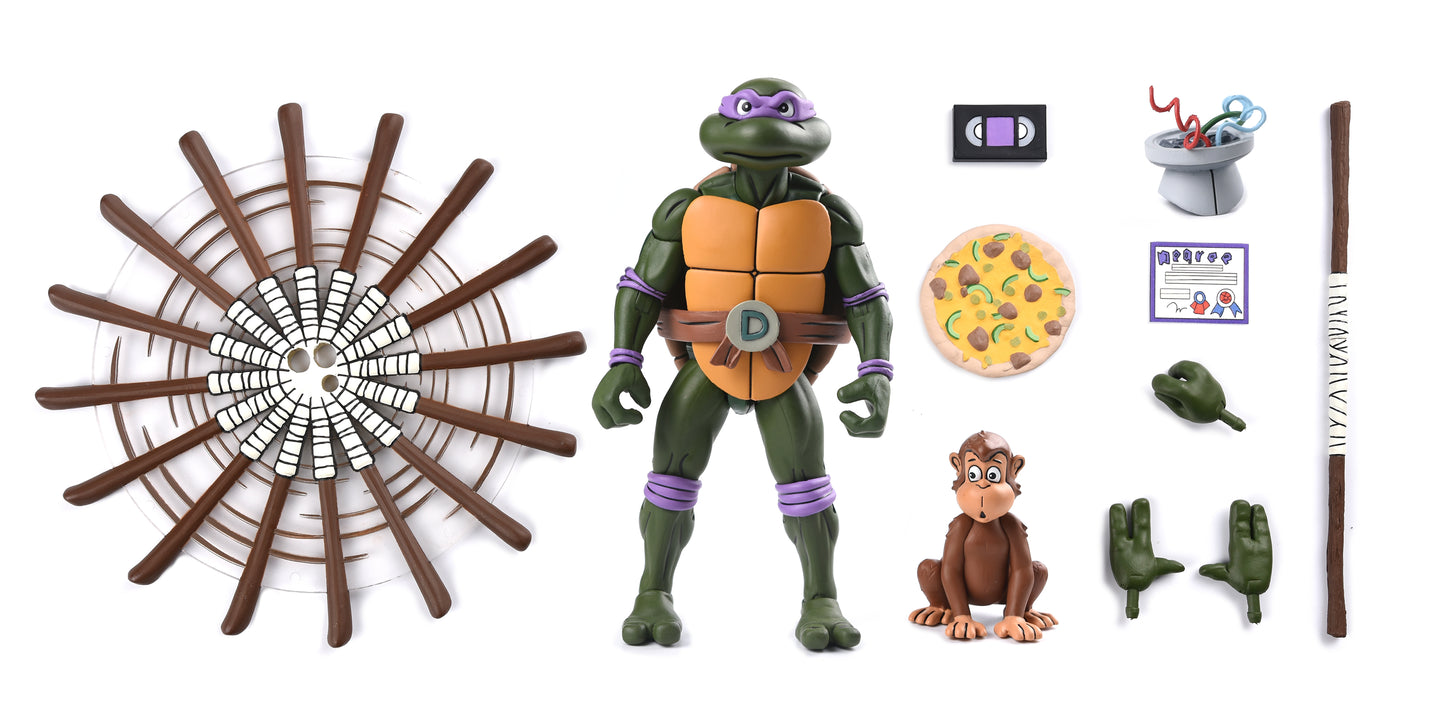 [PREORDER] TMNT (Cartoon) 7in Ultimate Donatello (VHS)