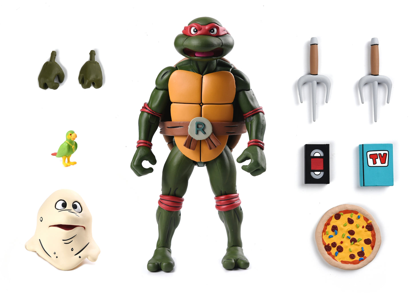 [PREORDER] TMNT (Cartoon) 7in Ultimate Raphael (VHS)