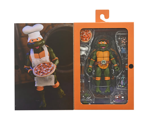 [PREORDER] TMNT (Cartoon) 7in Ultimate Michelangelo (VHS)