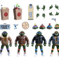 [PREORDER] TMNT (Cartoon) 7in Punk Turtles 4 Pack