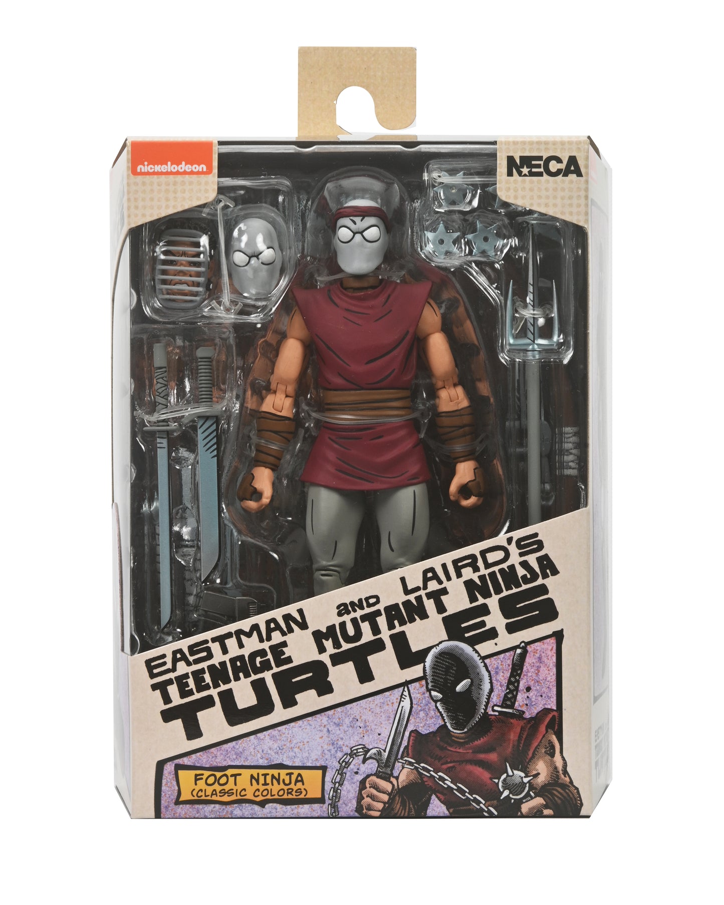 [PREORDER] TMNT (Mirage Comics) 7in Foot Ninja (Classic Colors)