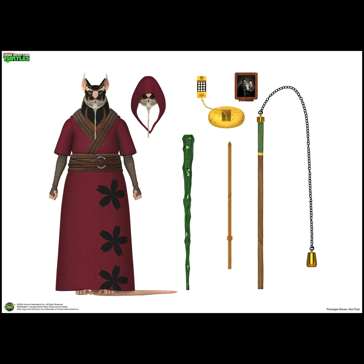 [PREORDER 060926] TMNT (2012 Cartoon) - Ultimate Splinter 7 Inch Scale Action Figure