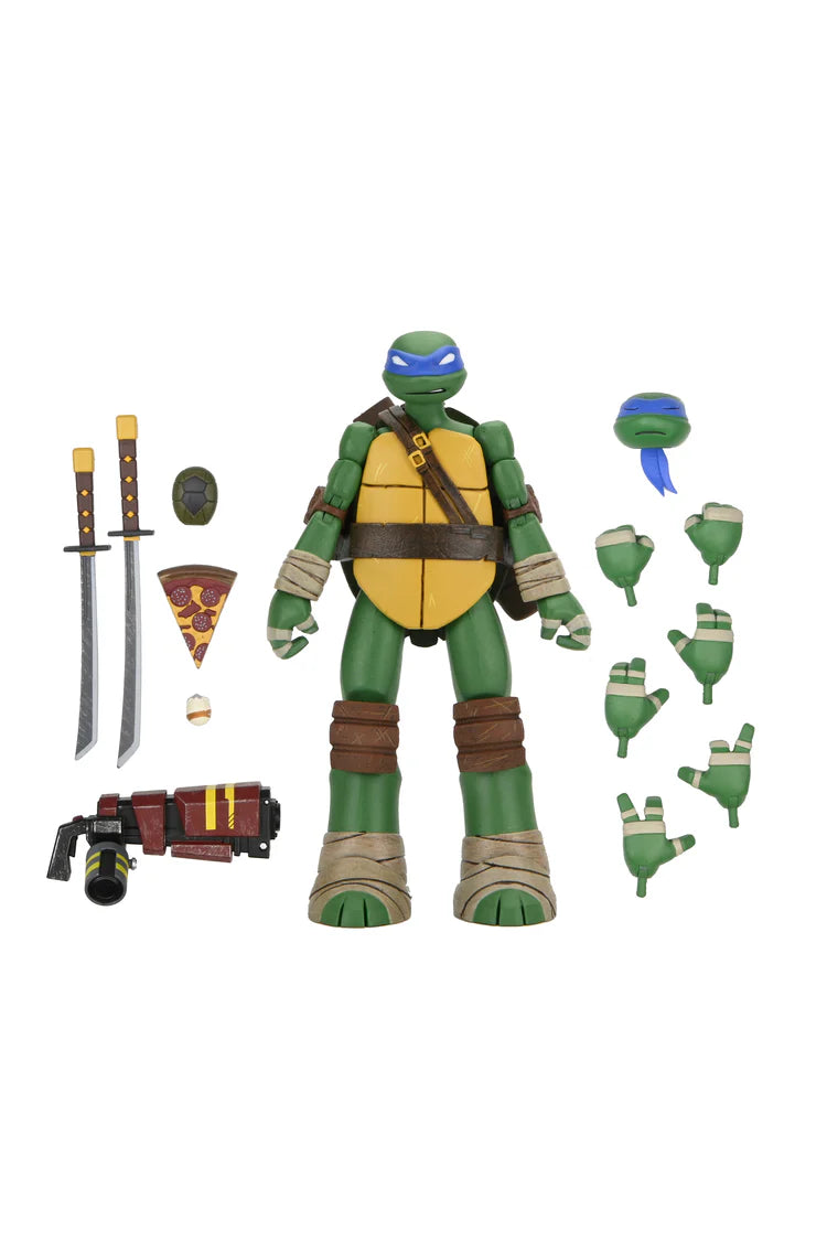 [PREORDER 112525] NECA TMNT (2012 Cartoon) 7in Ultimate Singles Leonardo