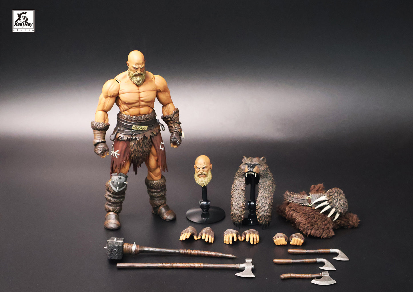 [PREORDER] XESRAY 1/12 024 Branthoc bear head