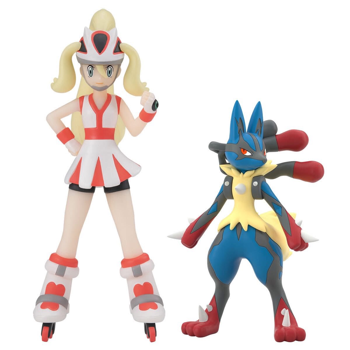 [PREORDER] POKÉMON SCALE WORLD KALOS REGION KORRINA & MEGA LUCARIO