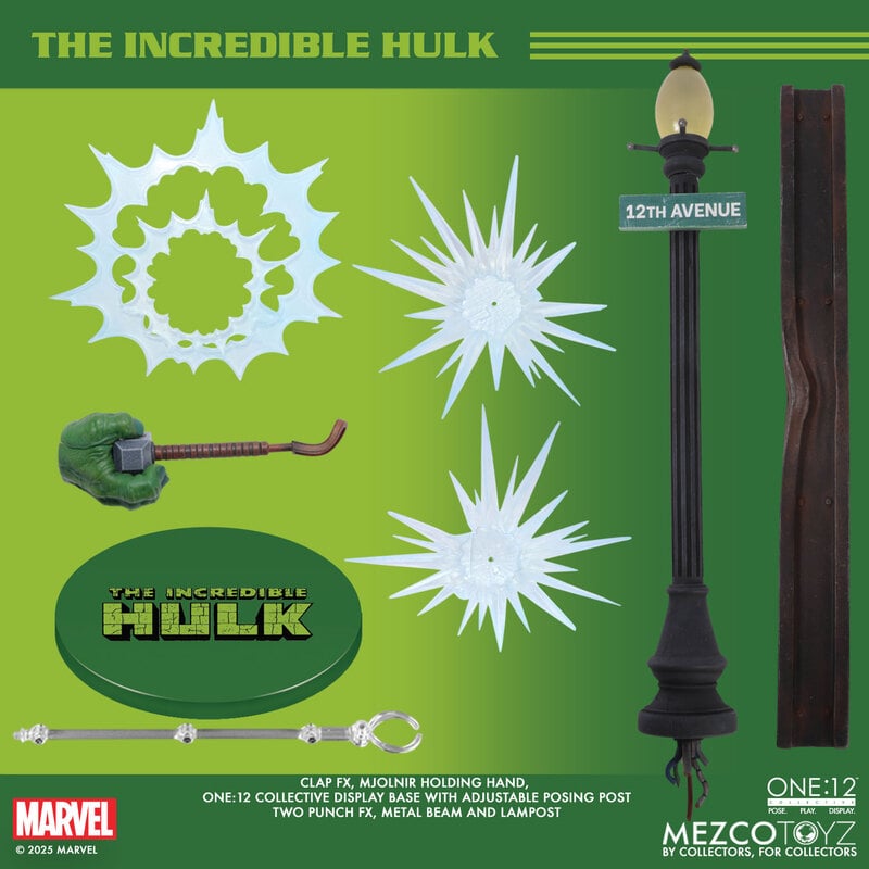 [PREORDER 120325] MEZCO One 12 Collective The Incredible Hulk