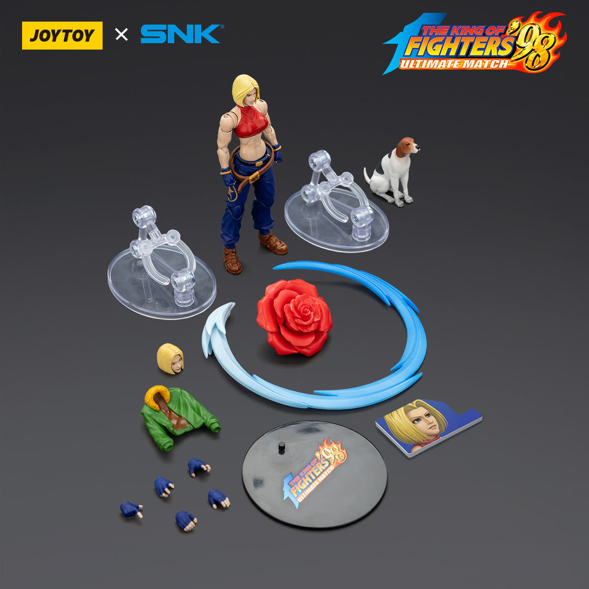 [PREORDER 110925] JOYTOY 1/18 The King of Fighters 98UM ’97 Special Team: Blue Mary (JT02625)