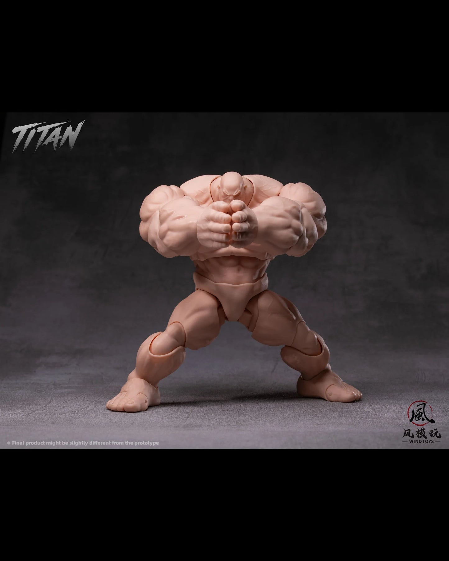 [PREORDER 082026] 1/12 Titan Action Figure Light Skin