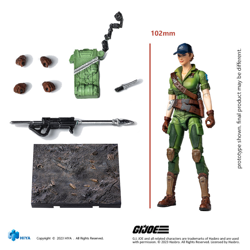 [PREORDER] HIYA Toys 1/18 GI Joe - Lady Jaye