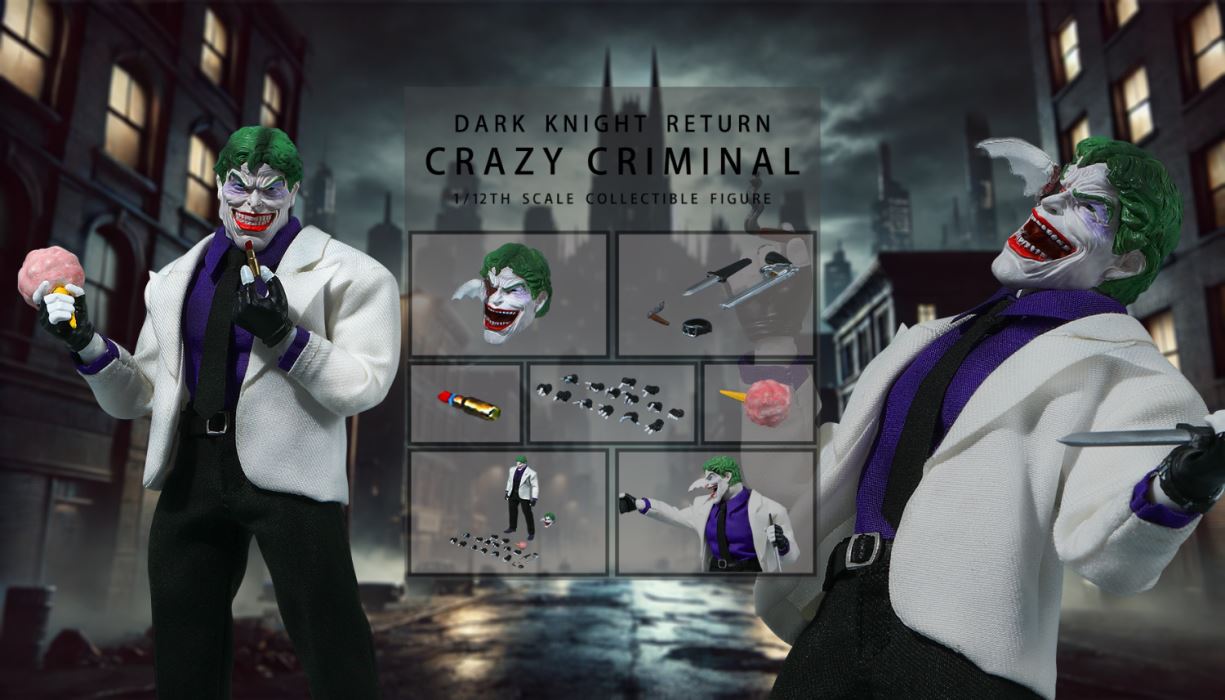 [PREORDER] Joy Man Toys JM005 1/12 Crazy Criminal