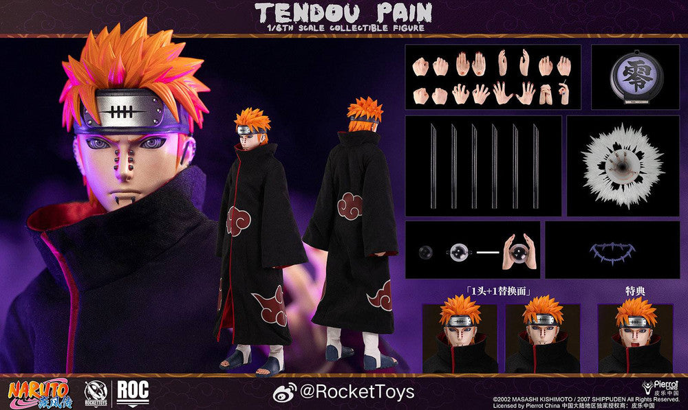 [PREORDER 030526] Rocket Toys ROC-013 1/6 Tendo Pain Naruto Shippuden