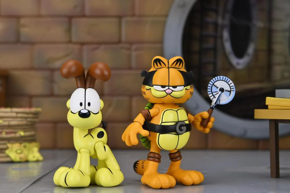 [PREORDER] TMNT (Archie Comics) x Garfield 7in Ultimate Garfello & Odie