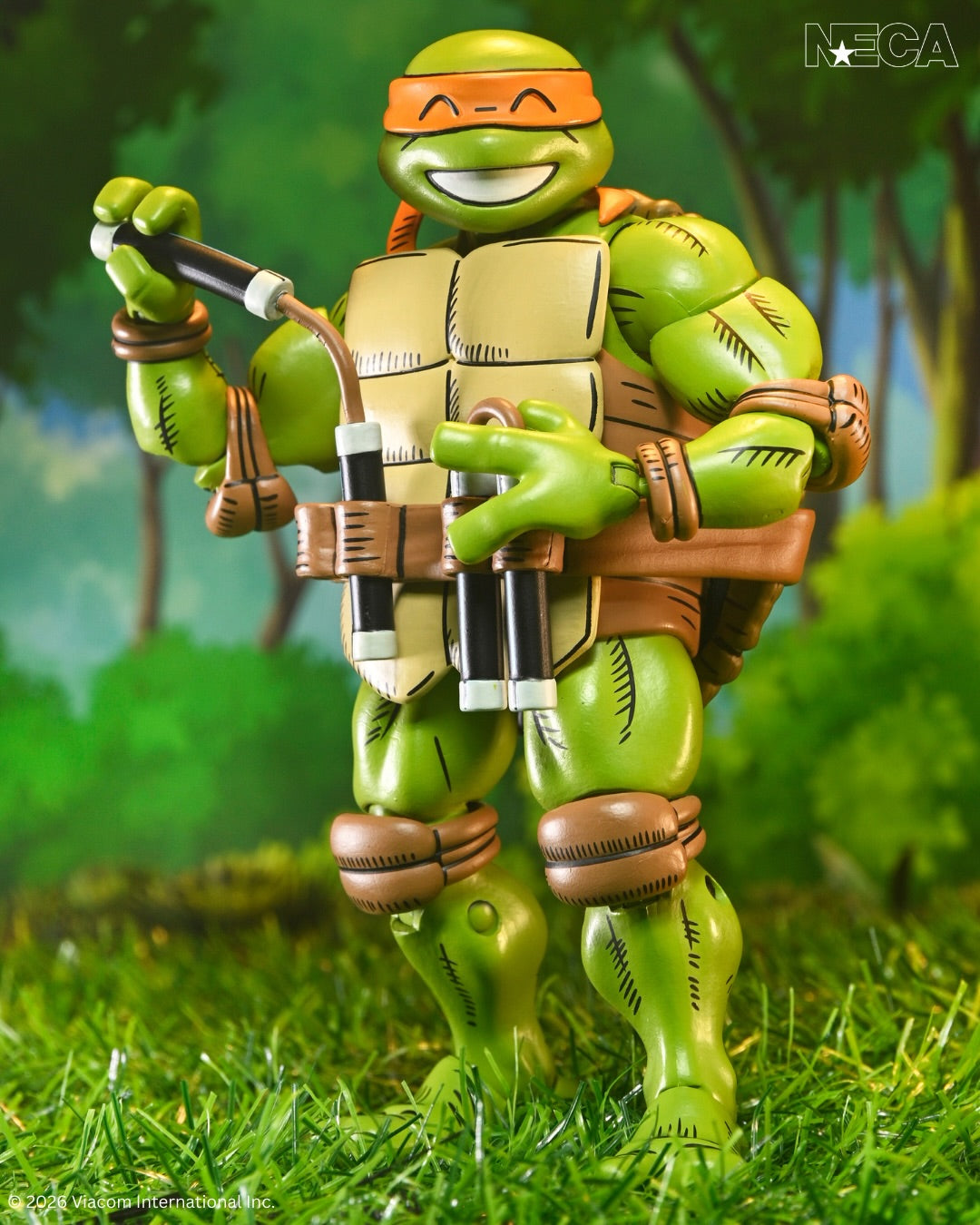 [PREORDER 042626] Teenage Mutant Ninja Turtles x Usagi Yojimbo -  Ultimate 7” Scale Action Figure - Michelangelo