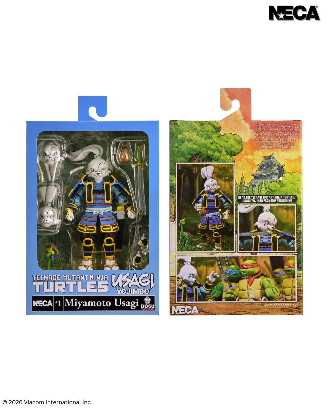 [PREORDER 042626] Teenage Mutant Ninja Turtles x Usagi Yojimbo -  Ultimate 7” Scale Action Figure - Usagi