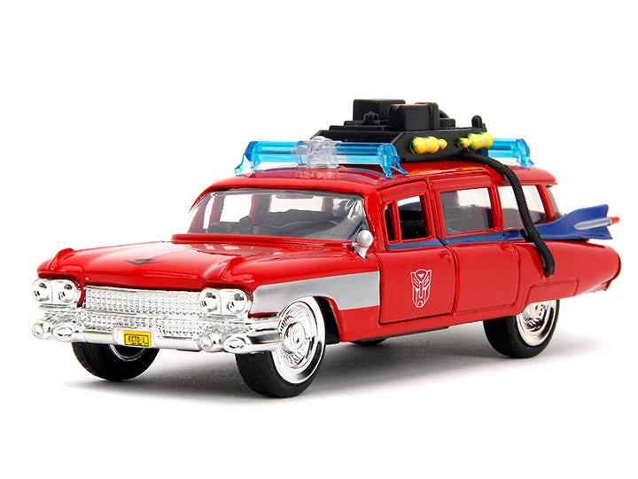 [PREORDER] JADA 1:32 HR: GHOSTBUSTER CADILLAC ECTO-1 x TRANSFORMERS
