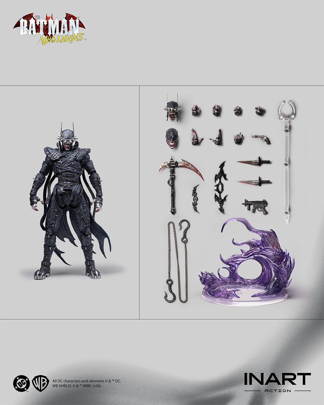 [PREORDER 052426] INART Action – MAG C0002 Dark Nights: Metal - The Batman Who Laughs