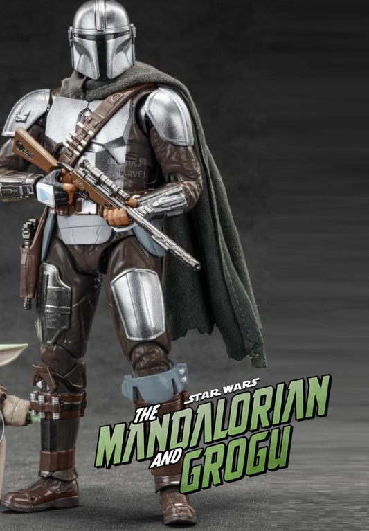 [PREORDER 050826] ZD Toys StarWars Action Figures--Mandalorian