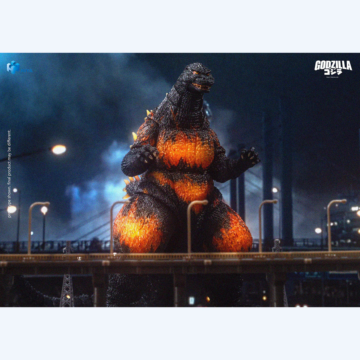 [PREORDER 121625] HIYA 18cm Godzilla vs. Destoroyah Burning Godzilla Action Figure EBG0316
