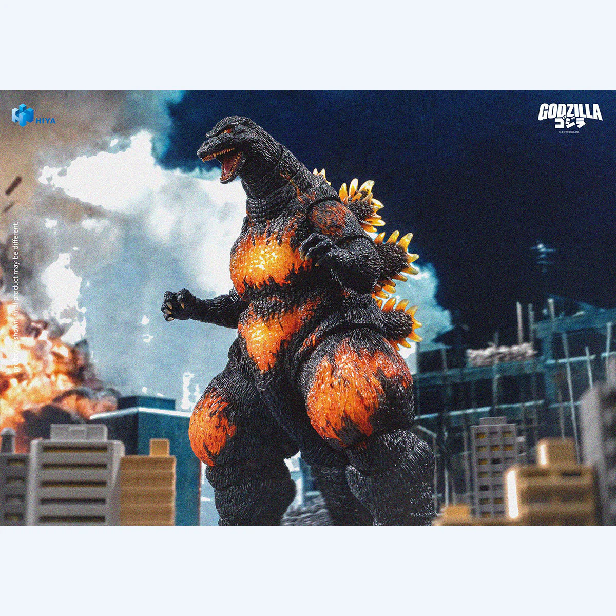[PREORDER 121625] HIYA 18cm Godzilla vs. Destoroyah Burning Godzilla Action Figure EBG0316