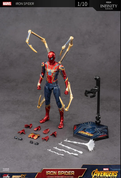 [PREORDER] ZD Toys 1/10 Iron SPIDER 2.0