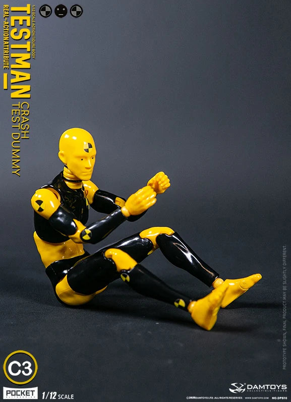 [PREORDER] DAMTOYS DPS10 1/12 測試者C3 TESTMAN C3
