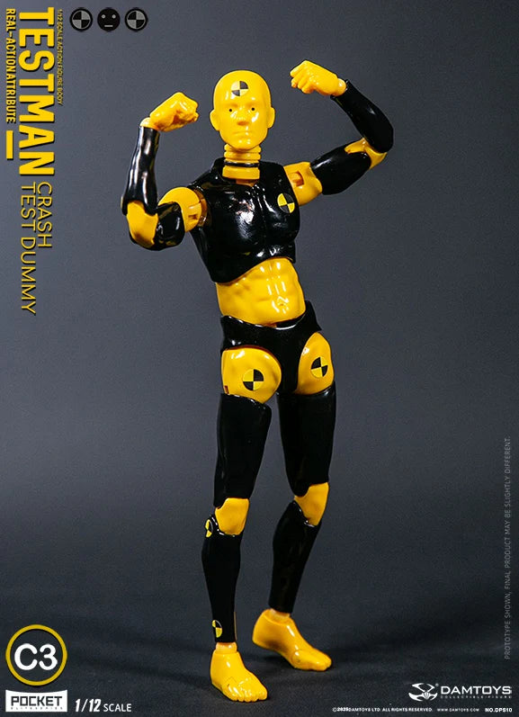 [PREORDER] DAMTOYS DPS10 1/12 測試者C3 TESTMAN C3