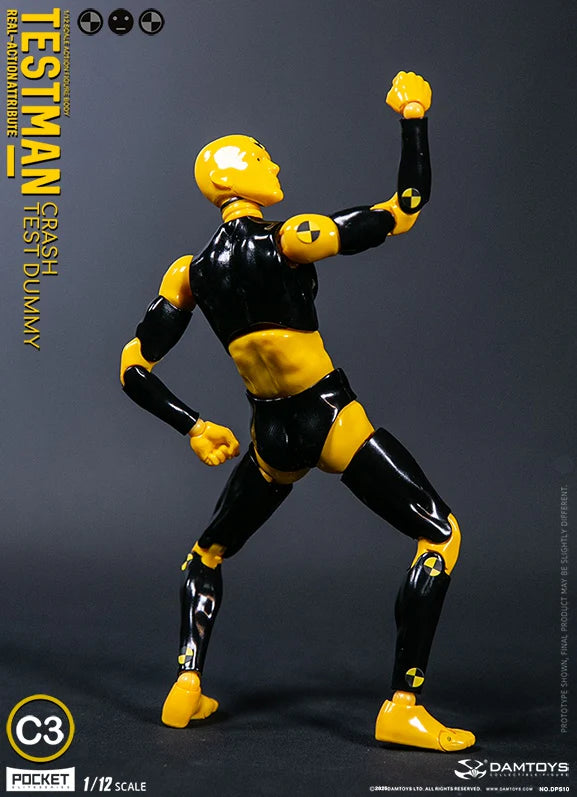 [PREORDER] DAMTOYS DPS10 1/12 測試者C3 TESTMAN C3