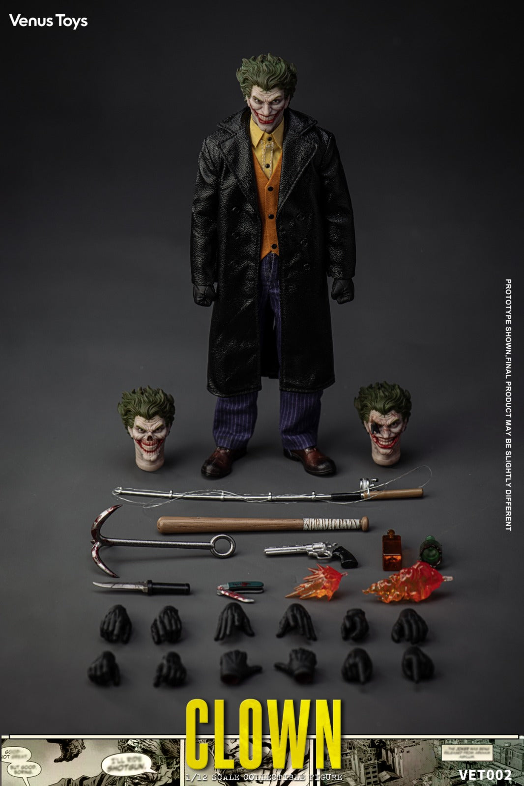 [PREORDER 060426] Venus Toys VET002 1/12 THE CLOWN