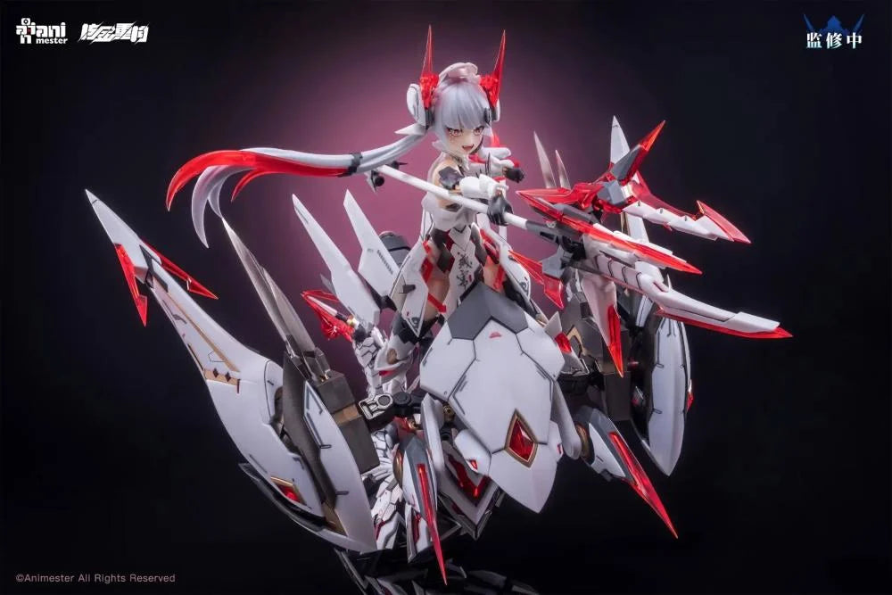 [PREORDER] Nuclear Gold Reconstruction 1/12 Polaris Star White Articulated Plastic Model Kit 6976881810486