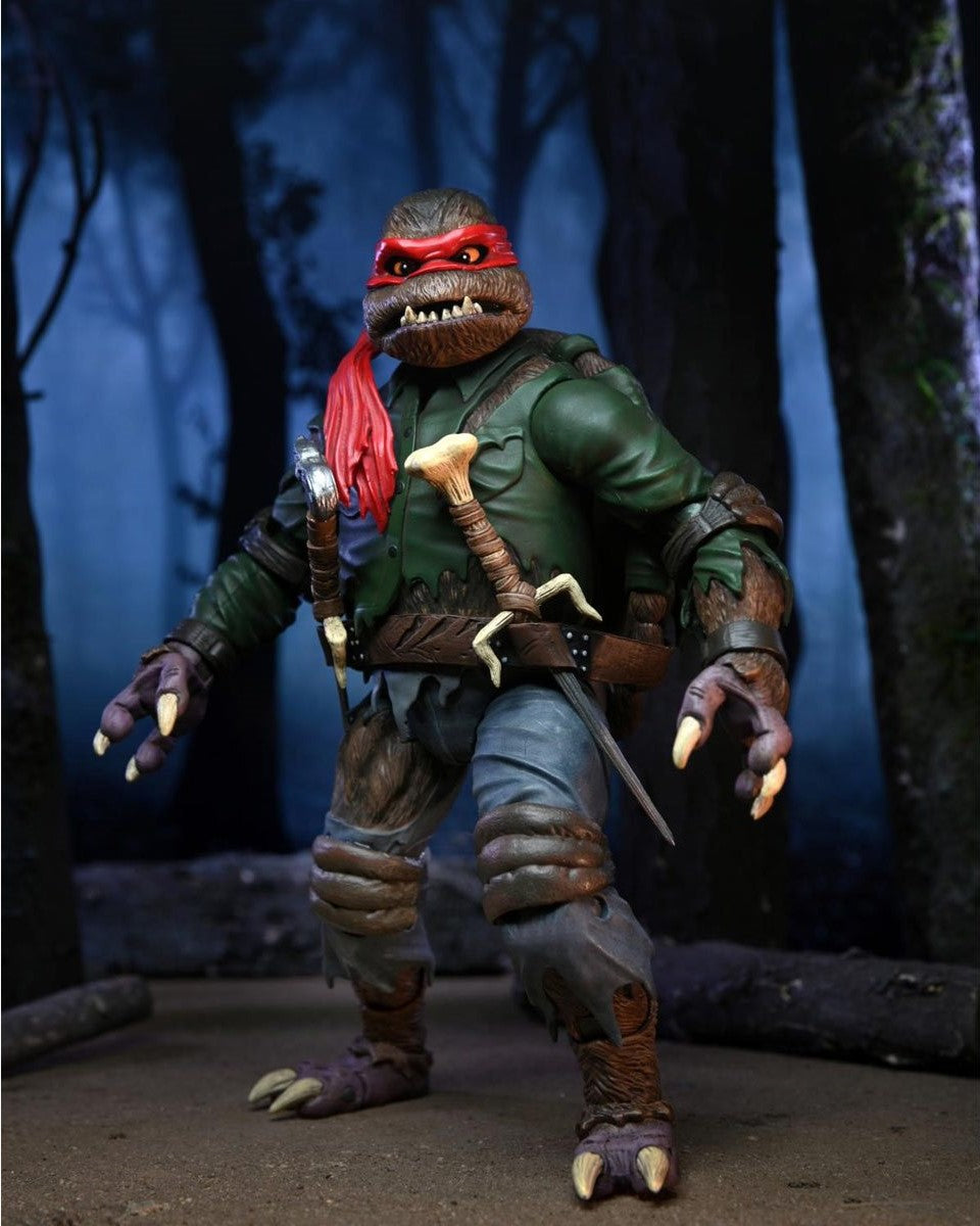 [PREORDER] Universal Monsters x Teenage Mutant Ninja Turtles - 7" Scale Action Figure – Ultimate Raphael as The Wolfman