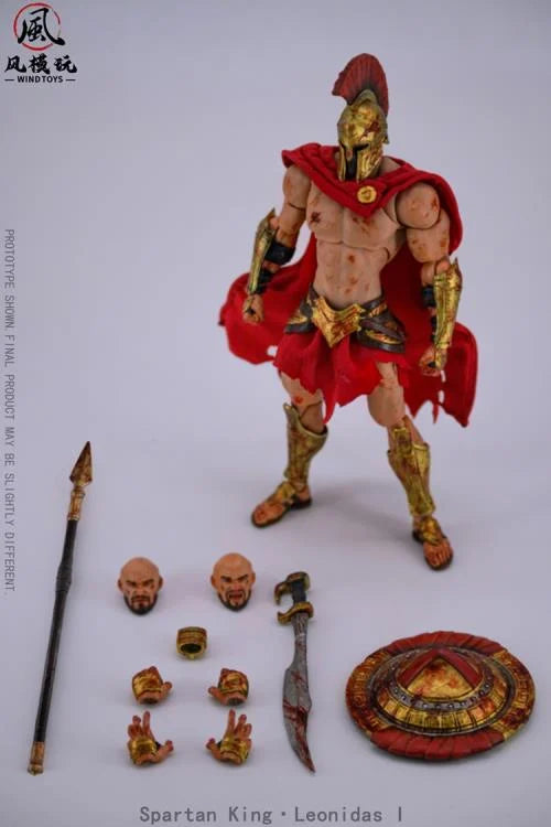 [PREORDER] Wind Toys 1/12 FMW004 Eternal Warlords Series Spartan King·Leonidas I Bloodstained Edition