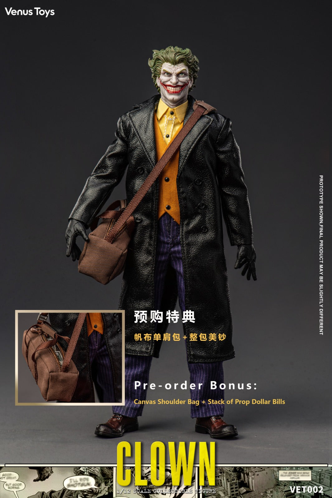 [PREORDER 060426] Venus Toys VET002 1/12 THE CLOWN