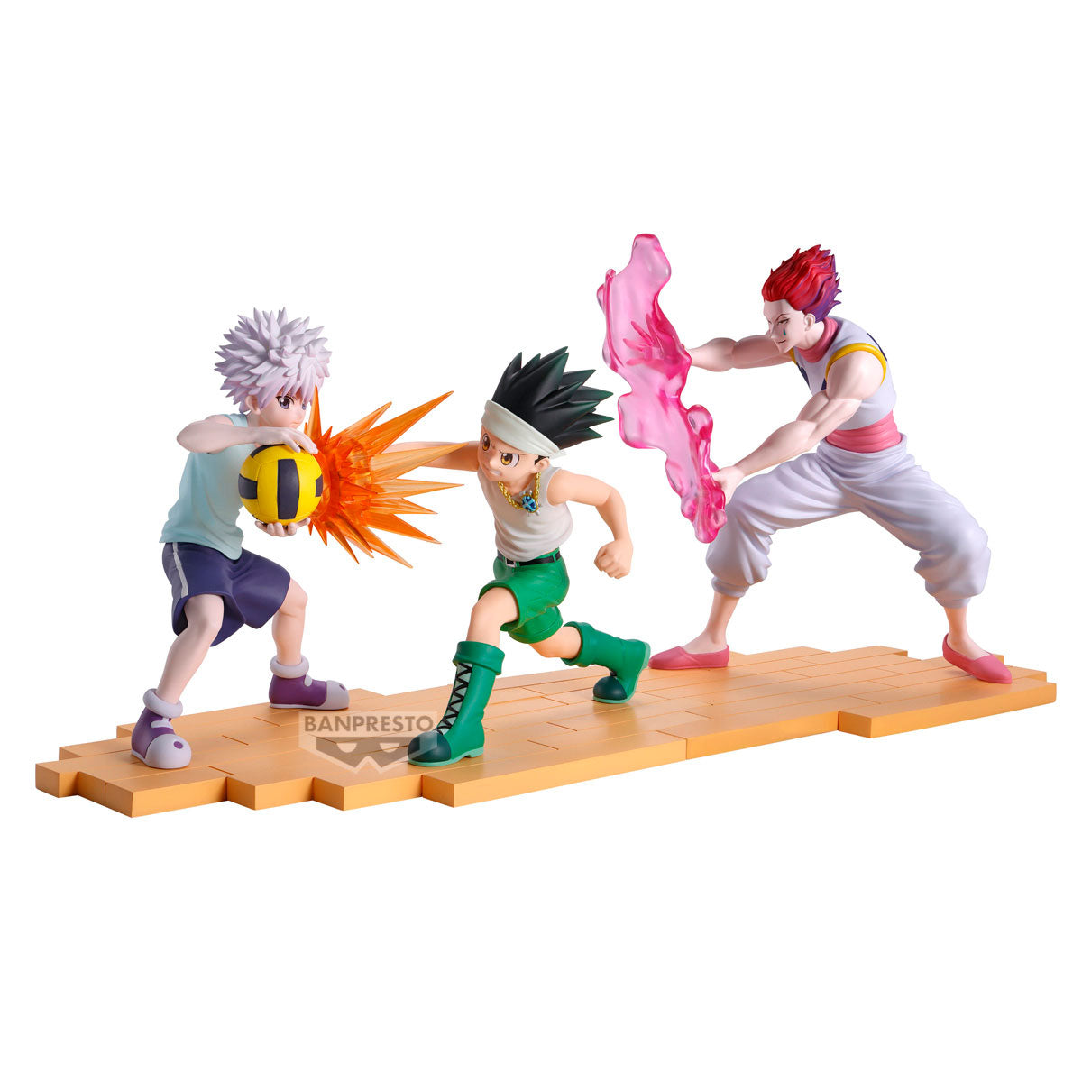 [PREORDER] SET OF 3 - HUNTER×HUNTER FIGURE Gon + Killua + Hyskoa