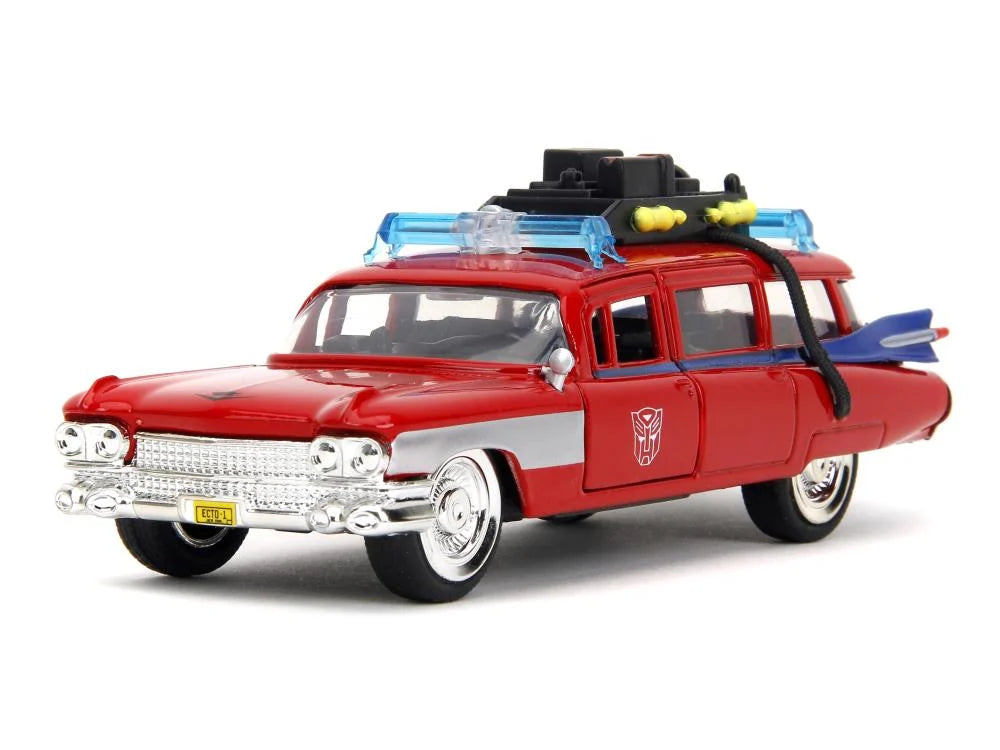 [PREORDER] JADA 1:32 HR: GHOSTBUSTER CADILLAC ECTO-1 x TRANSFORMERS