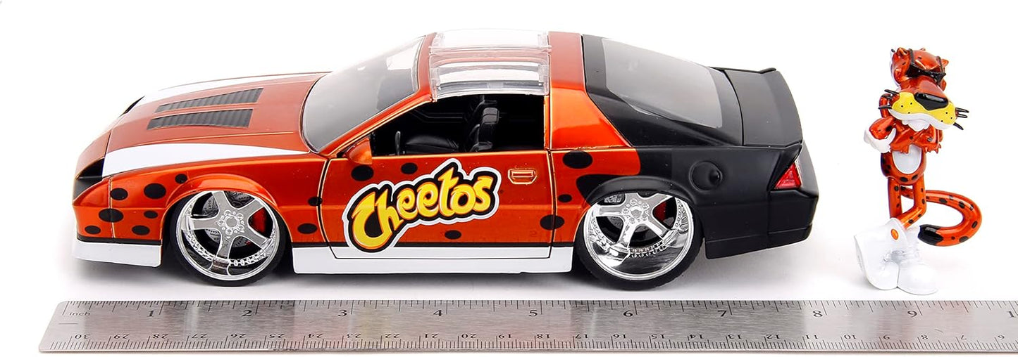 [PREORDER] 1:24 HR 1985 Chevrolet Camaro Z28 with 2.75 inches Chester Cheetah Figure