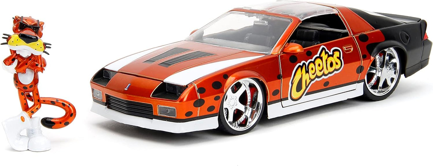 [PREORDER] 1:24 HR 1985 Chevrolet Camaro Z28 with 2.75 inches Chester Cheetah Figure