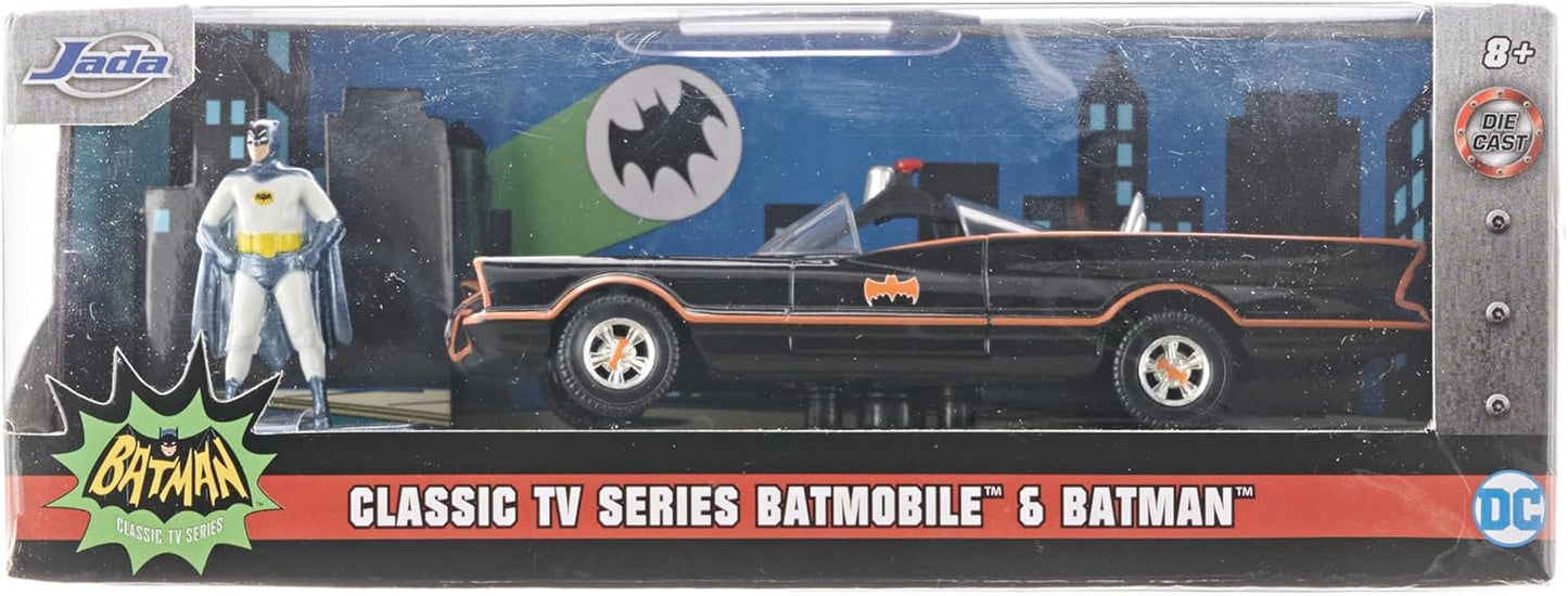 [PREORDER] JADA 1:32 BATMOBILE: 1966 CLASSIC BATMOBILE W/ FIGURE