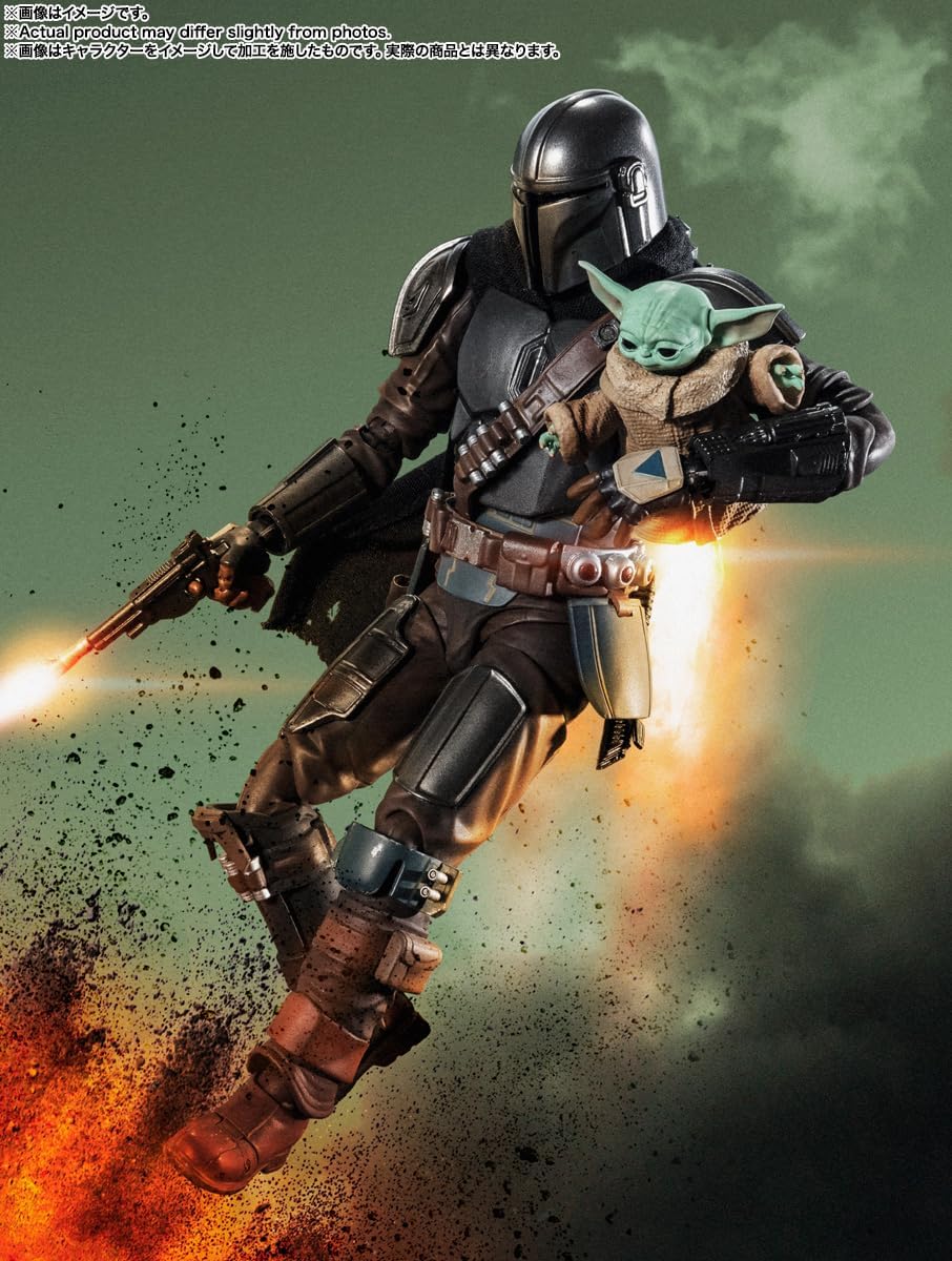 [PREORDER 032226] SHF Mandalorian & Grogu (STAR WARS: The Mandalorian and Grogu)
