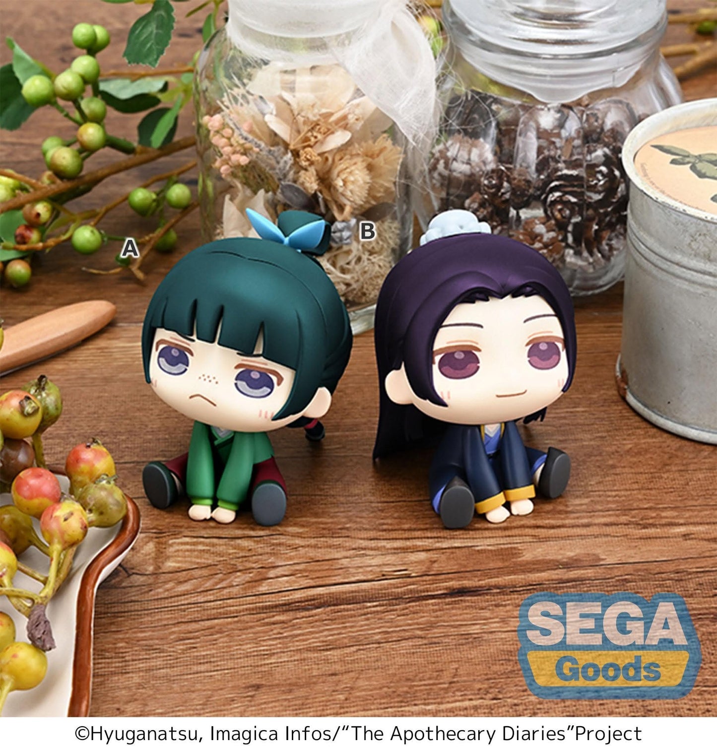 [PREORDER 080226] QyuruMe TV Anime "The Apothecary Diaries" Mini Figure "Maomao & Jinshi" (EX)