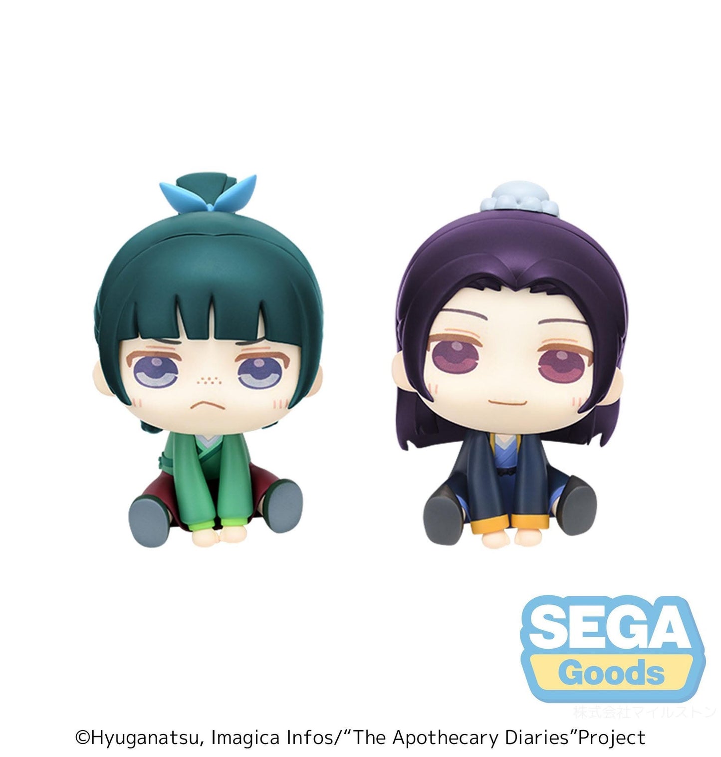 [PREORDER 080226] QyuruMe TV Anime "The Apothecary Diaries" Mini Figure "Maomao & Jinshi" (EX)