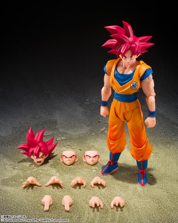 [PREORDER 122125] S.H.Figuarts SUPER SAIYAN GOD SON GOKU 〈GOD AURA〉