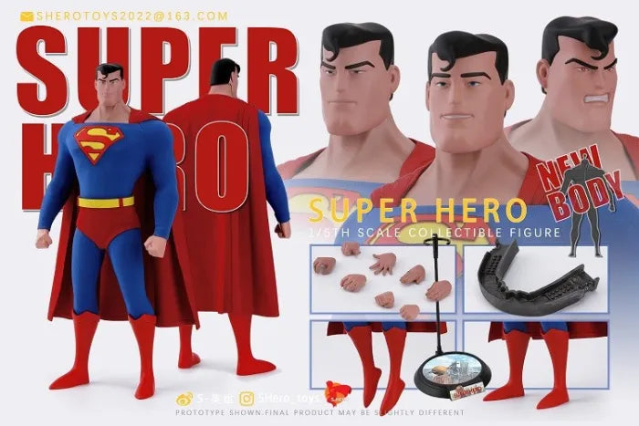 [PREORDER] Hero 1/6 Animated Superman