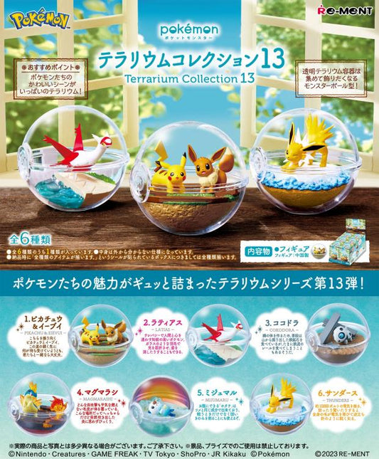 [PREORDER] SET OF 6 - POKEMON Terrarium 13