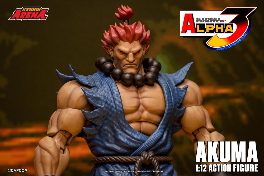 [PREORDER 032126] STORM ARENA 1/12 Street Fighter ZERO 3 GOUKI Akuma SFSA07R