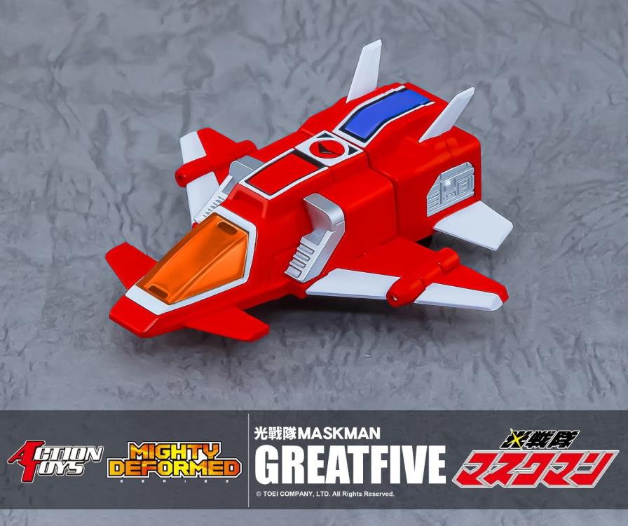 [PREORDER] MIGHTY DEFORMED Great Five Maskman