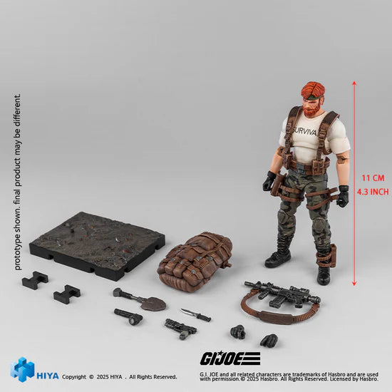 [PREORDER] HIYA Toys 1/18 G.I. Joe Outback Action Figure EMG0370