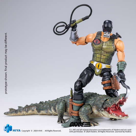 [PREORDER] HIYA G.I. JOE CROC MASTER EMG0359