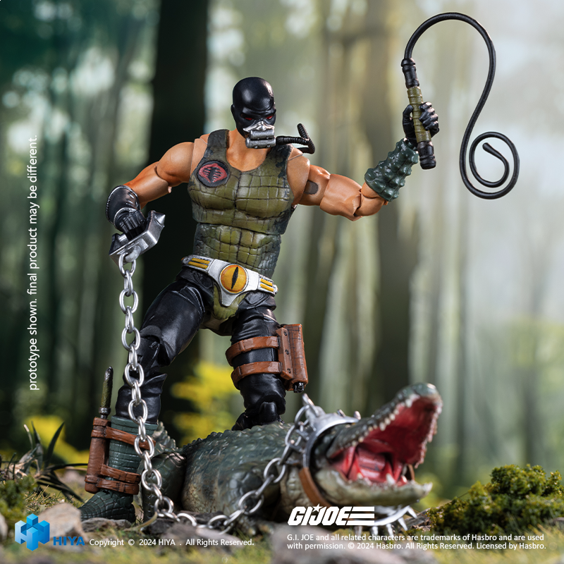 [PREORDER] HIYA G.I. JOE CROC MASTER EMG0359