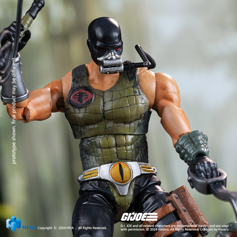 [PREORDER] HIYA G.I. JOE CROC MASTER EMG0359