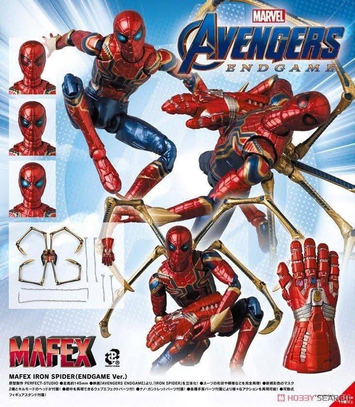 [PREORDER 092226] MAFEX IRON SPIDER (ENDGAME Ver.) RENEWAL Ver.